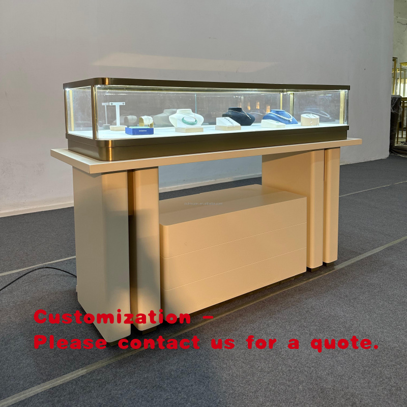 Luxury Watch Store - custom.Stainless Steel Jewelry Watch Display Table