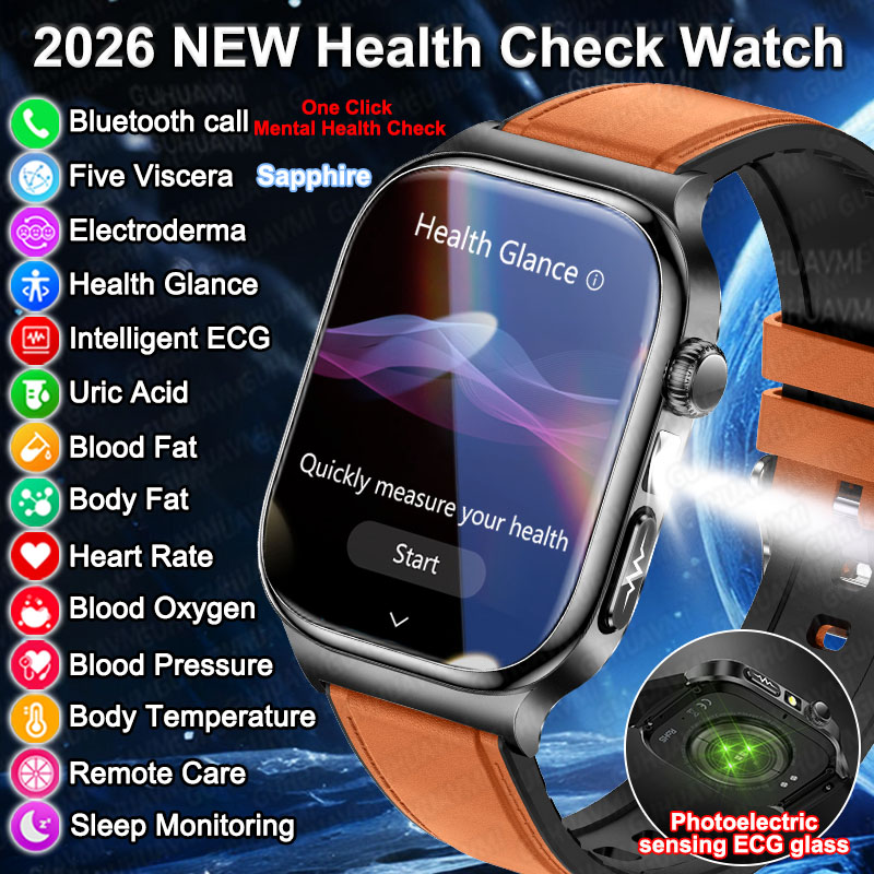 Gmt Dual Timezone Watch - 2026 New Accurate Diagnosis Smart Watch