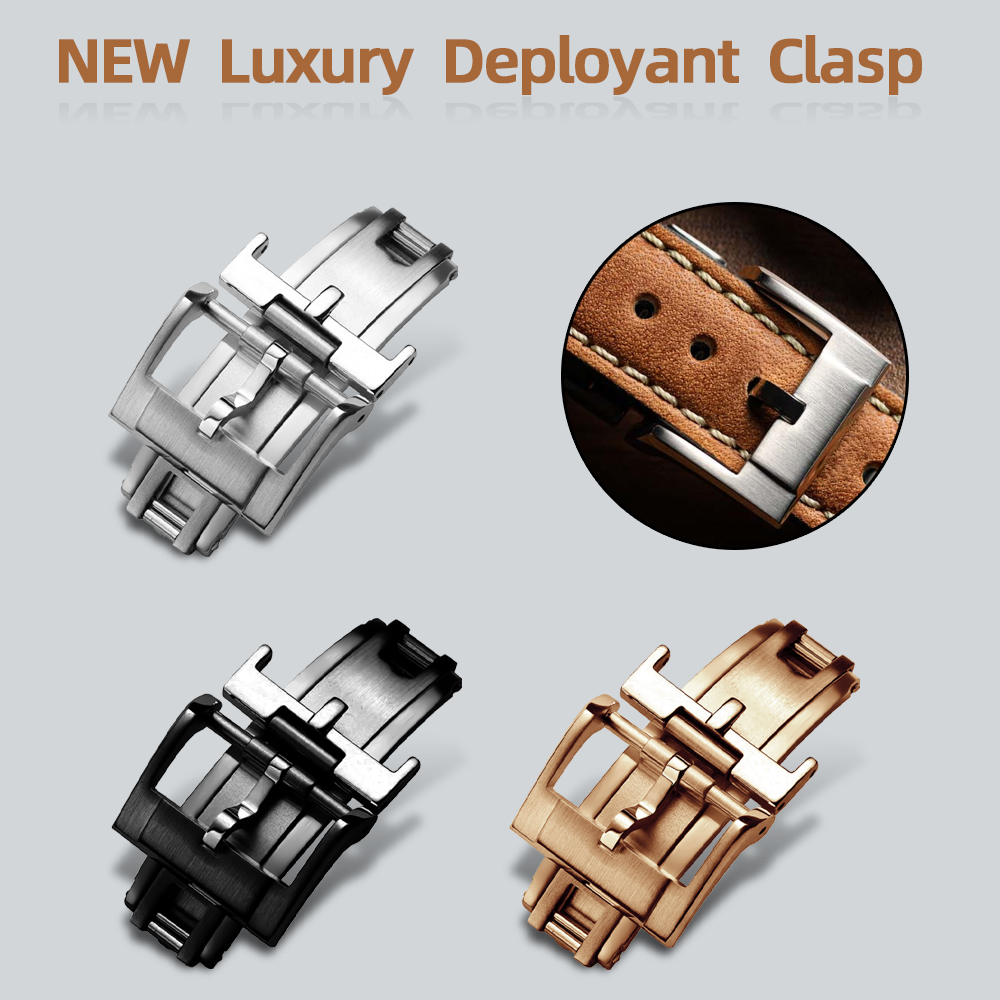 Luxury Watch Investment - NEW Luxury Deployant Clasp 16mm 18mm