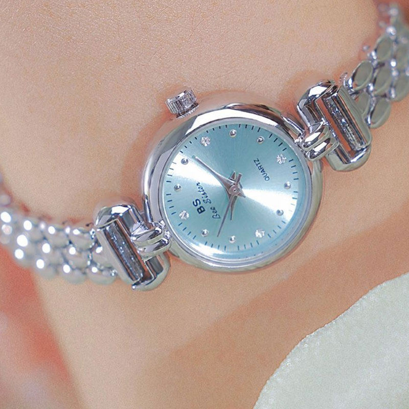 Luxury Watch Leather Strap - 2024 New Luxury Ice Blue Silver