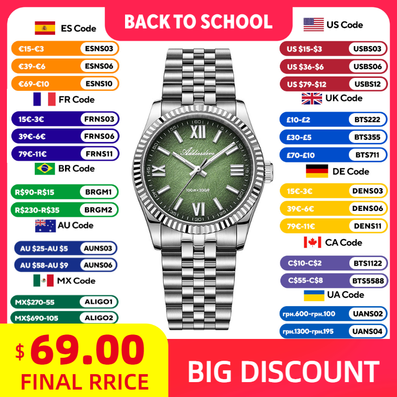 Luxury Watch For - ADDIESDIVE Elegant Watch for Woman Luxury