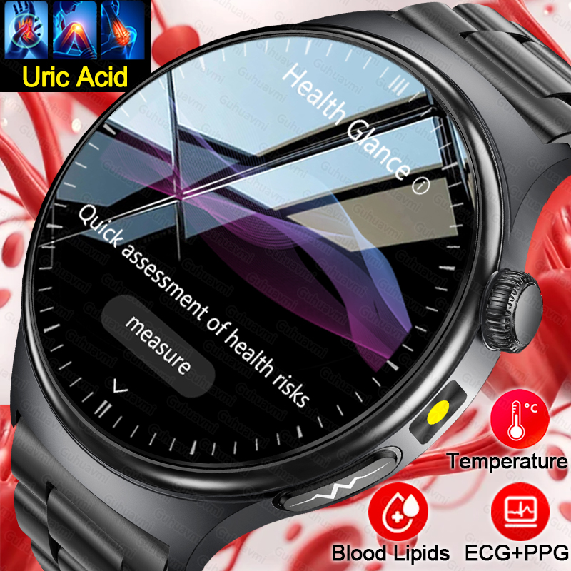 New Accurate ECG Smart Watch B - đánh giá và giá Gmt Dual Timezone Watch
