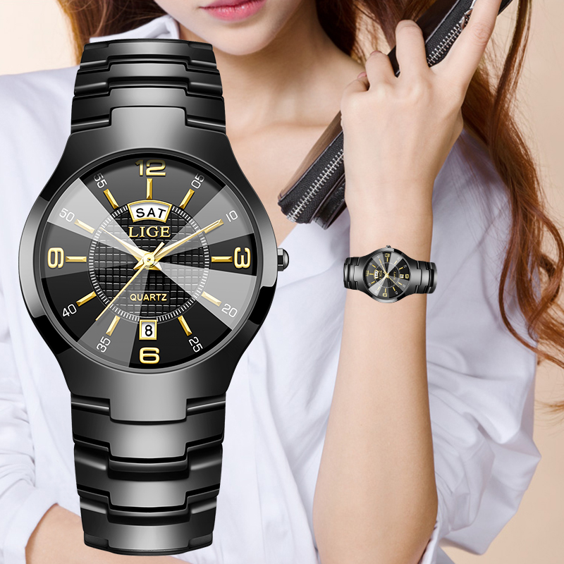 LIGE Fashion Elegant Women's W - đánh giá và giá Luxury Watch Strap