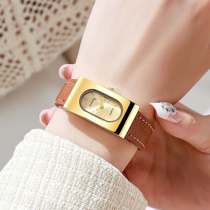 Luxury Ladies Brand Women Watc - đánh giá và giá Luxury Watch Leather Strap