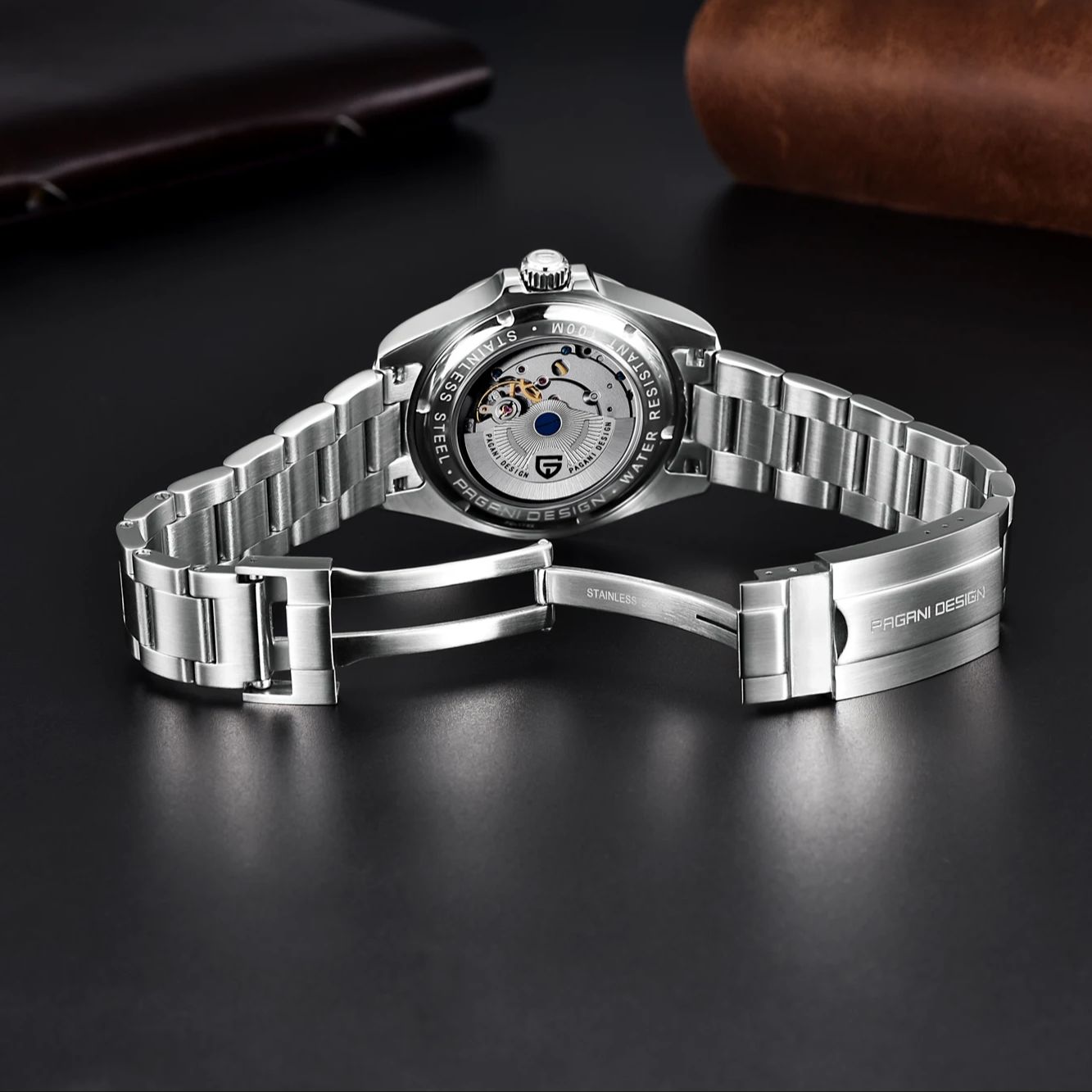 PD1762 PAGANI DESIGN Men's Aut - đánh giá và giá Gmt Dual Timezone Watch