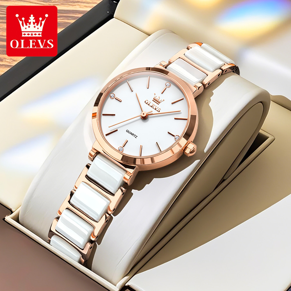 OLEVS Women Watch 5877 Luxury  - đánh giá và giá Luxury Watch For
