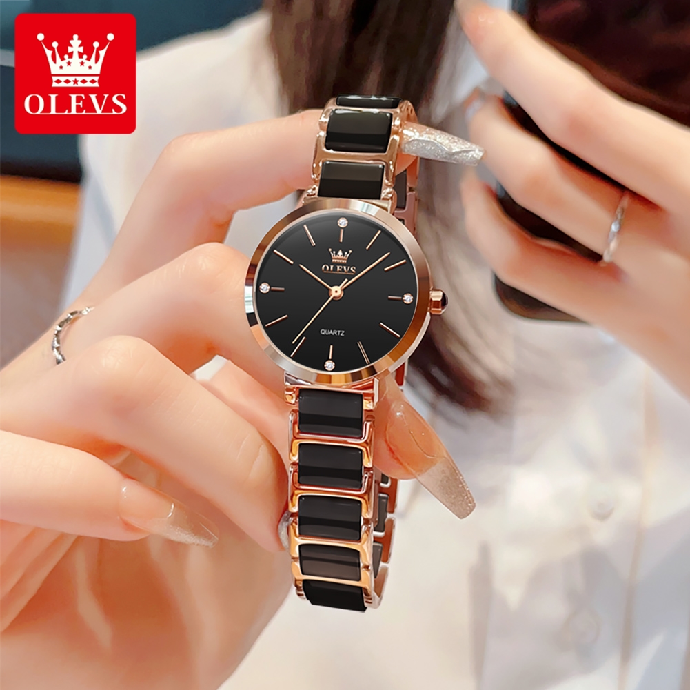 OLEVS Women Watch 5877 Luxury  - đánh giá và giá Luxury Watch For