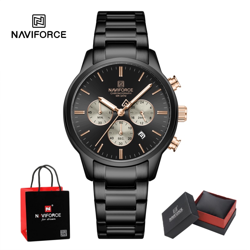 NAVIFORCE Men Quartz Chronogra - đánh giá và giá Luxury Watch Strap