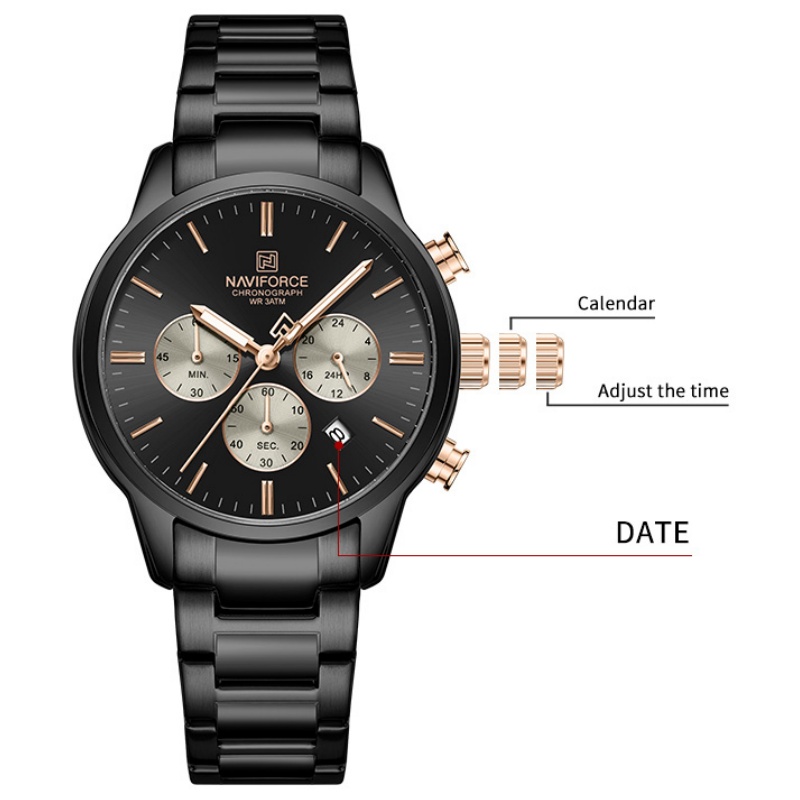 NAVIFORCE Men Quartz Chronogra - đánh giá và giá Luxury Watch Strap