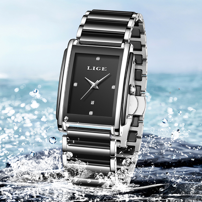 LIGE New Luxury Women Watches  - đánh giá và giá Luxury Watch Female