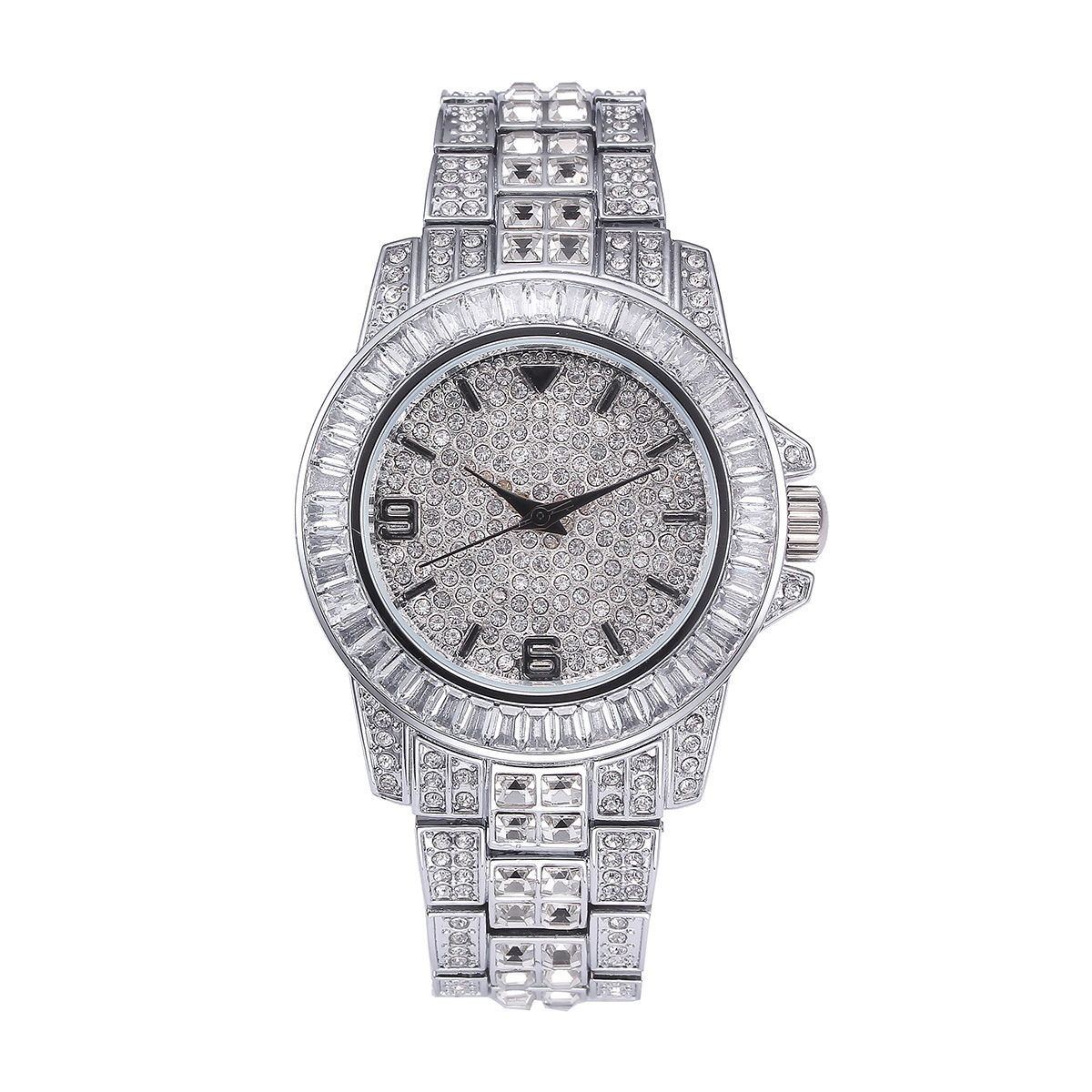 Luxury Full Stone Quartz Watch - đánh giá và giá Luxury Watch Gold