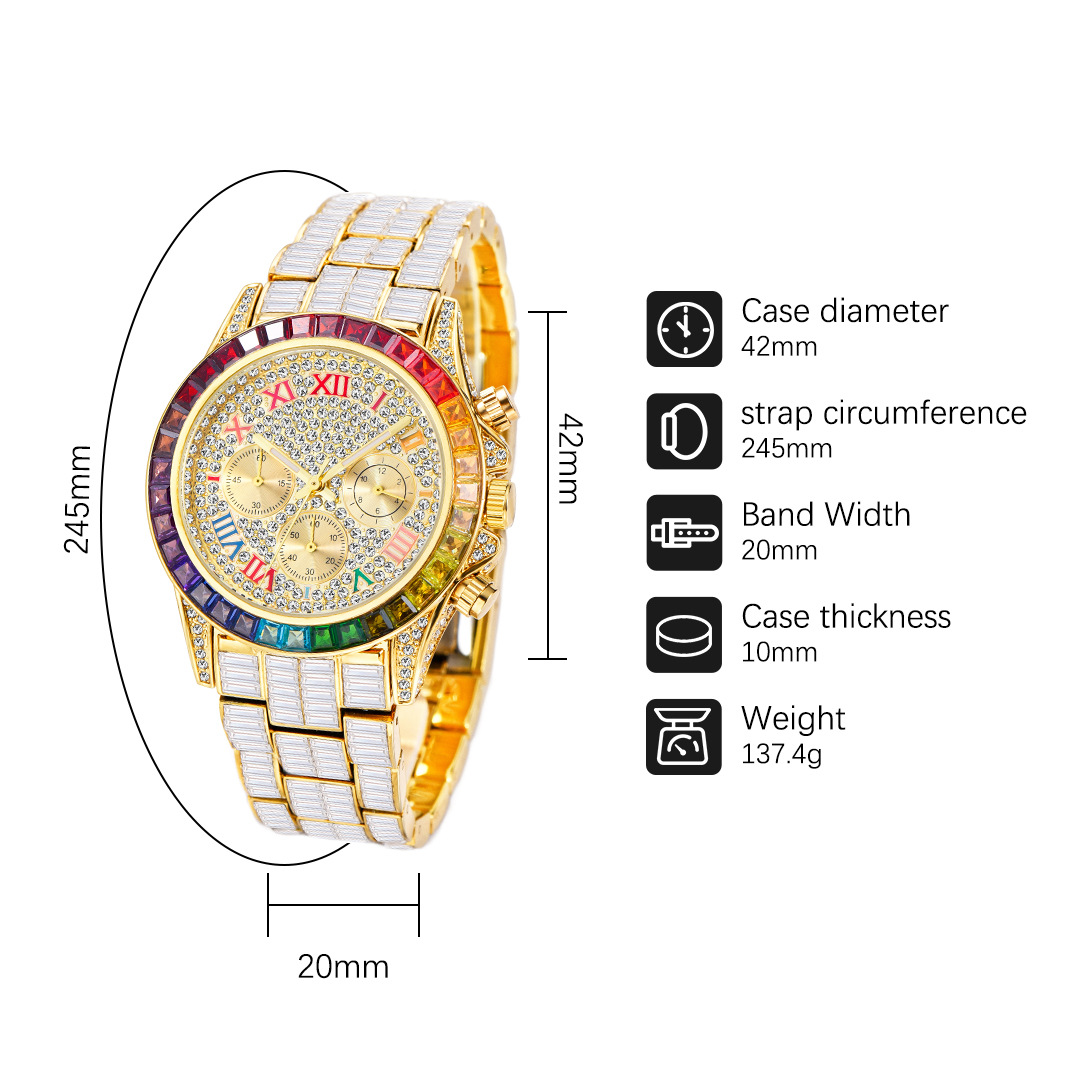 MISSFOX Sang Trọng Đá Đồng Hồ  - đánh giá và giá Luxury Watch Investment