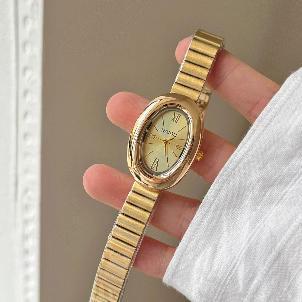 Luxury Brand Gold Oval Women Q - đánh giá và giá Luxury Watch Deals