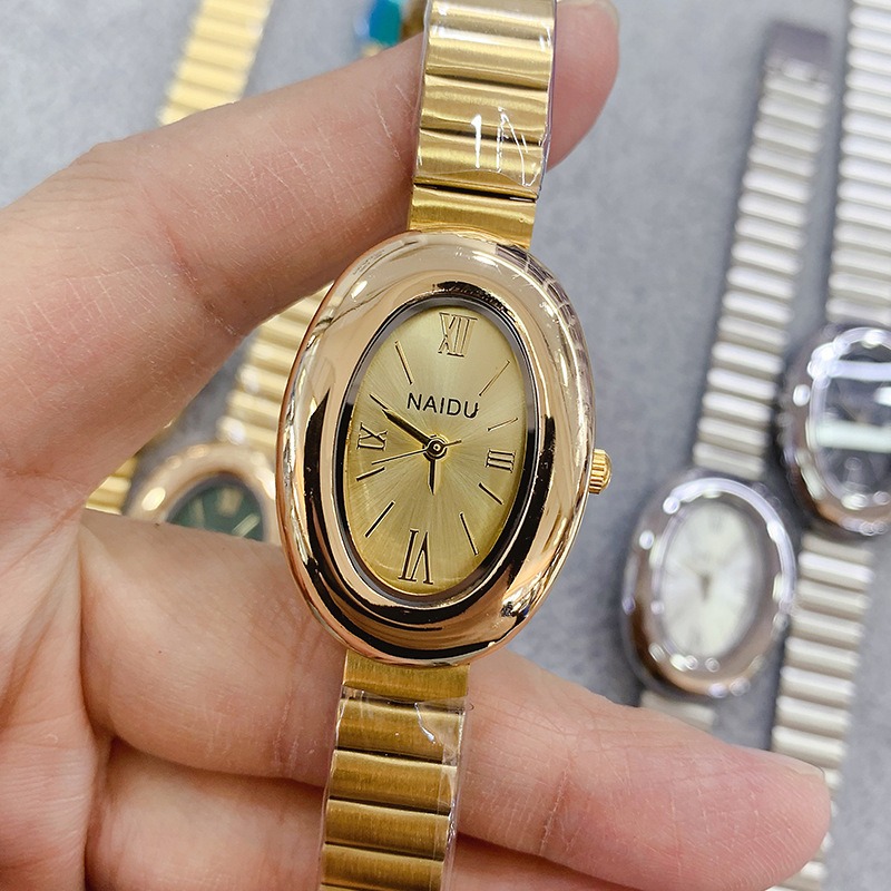 Luxury Brand Gold Oval Women Q - đánh giá và giá Luxury Watch Deals