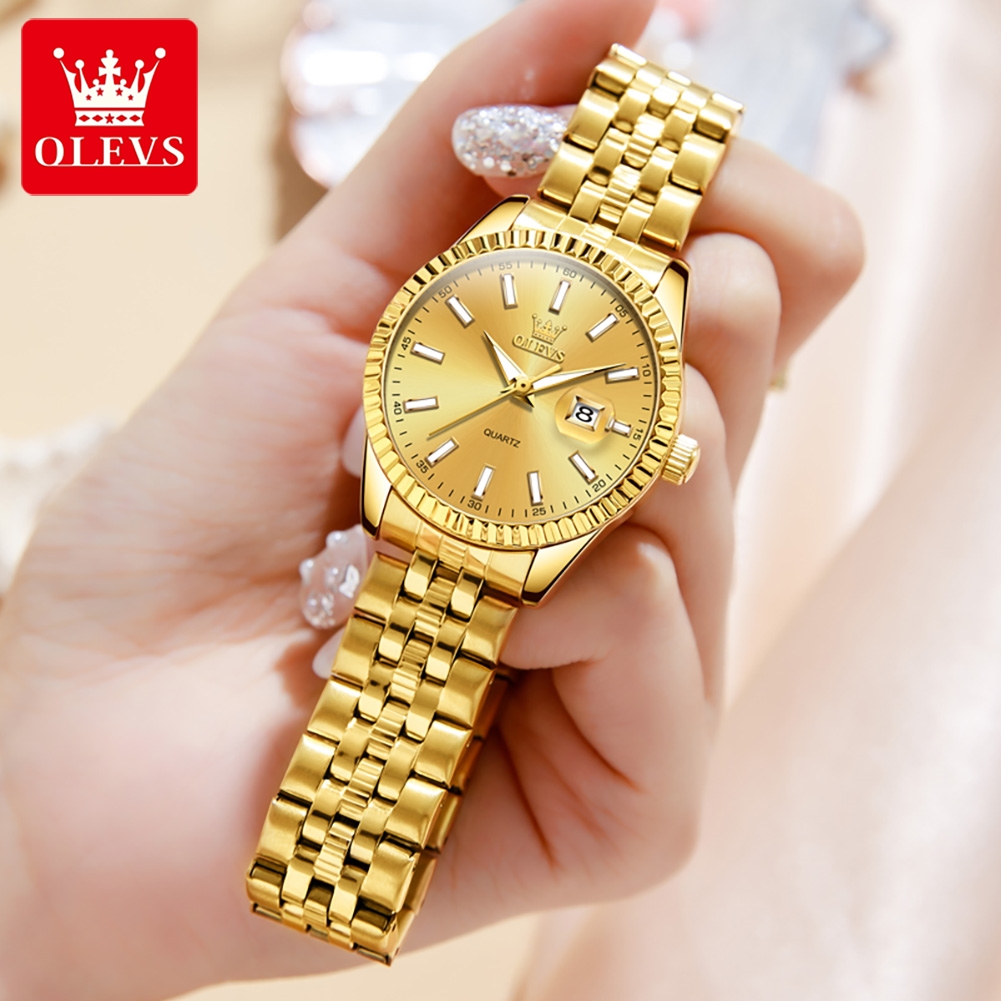 OLEVS 5593 Quartz Women's Watc - đánh giá và giá Luxury Watch Female