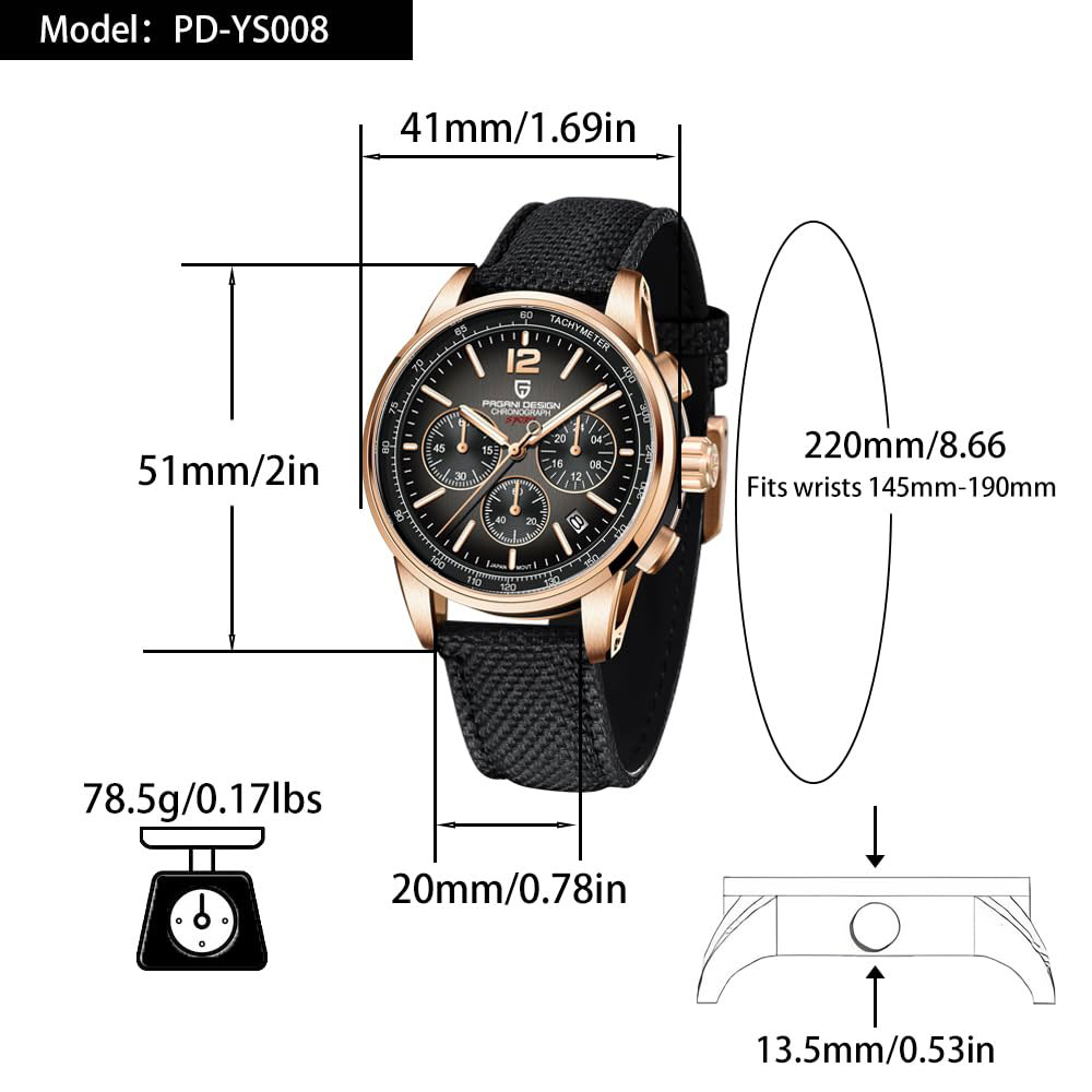 PAGANI DESIGN New Mens Watch 4 - đánh giá và giá Luxury Watch Investment