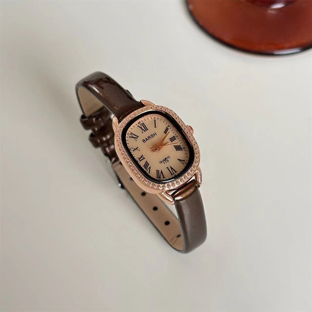 Famous Brand Women Diamond Ova - đánh giá và giá Luxury Watch Leather Strap