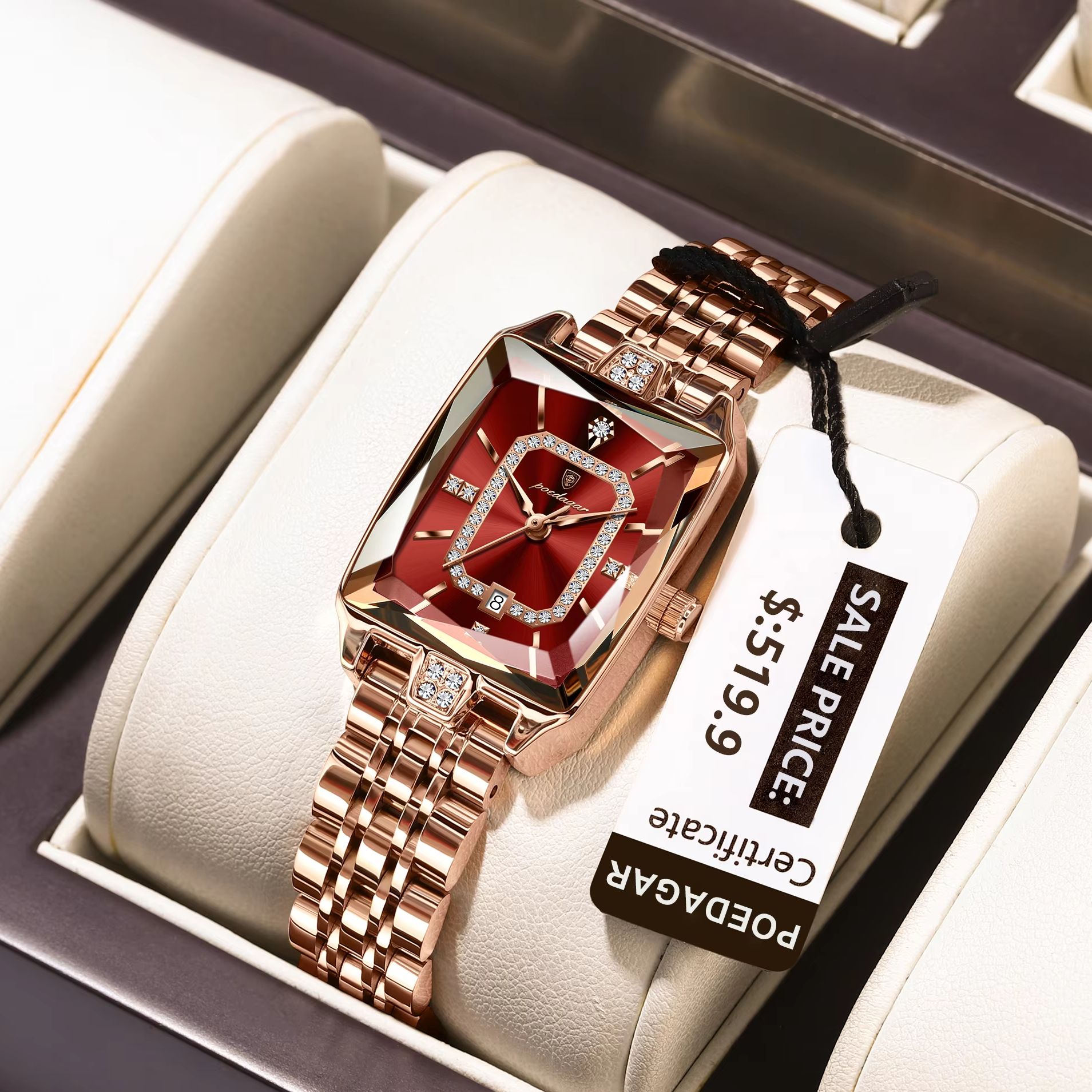 POEDAGAR Fashion Elegant Women - đánh giá và giá Luxury Watch Deals