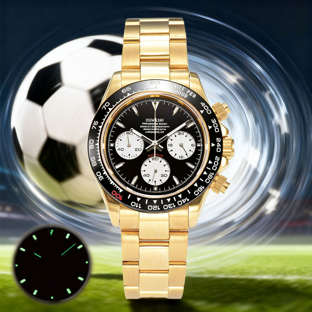 39mm gold custom men's watch V - đánh giá và giá Luxury Watch Gold