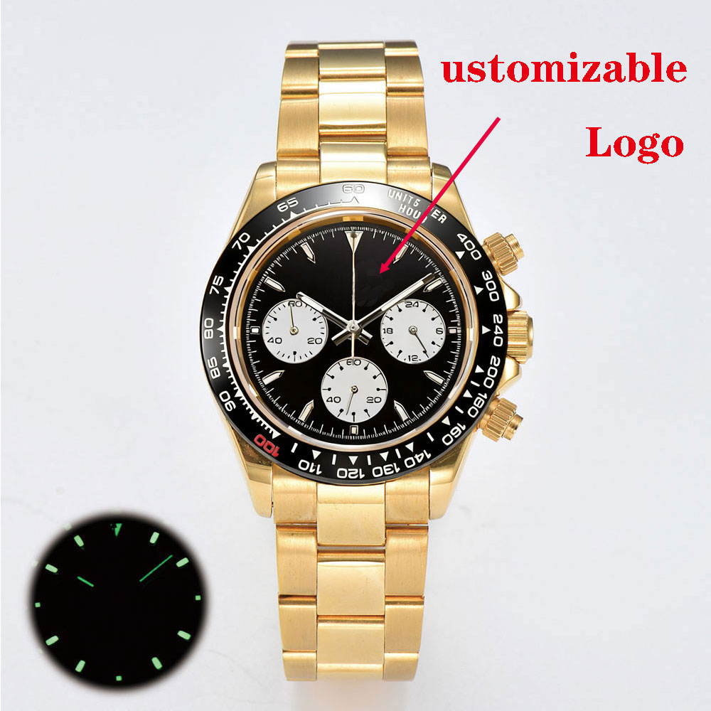 39mm gold custom men's watch V - đánh giá và giá Luxury Watch Gold