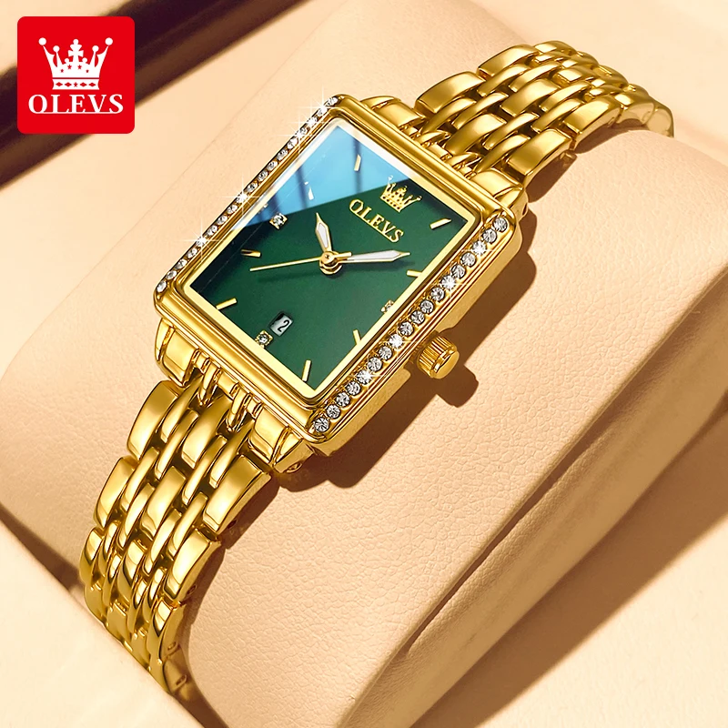 OLEVS 9995 Date Watch for Wome - đánh giá và giá Luxury Watch Deals