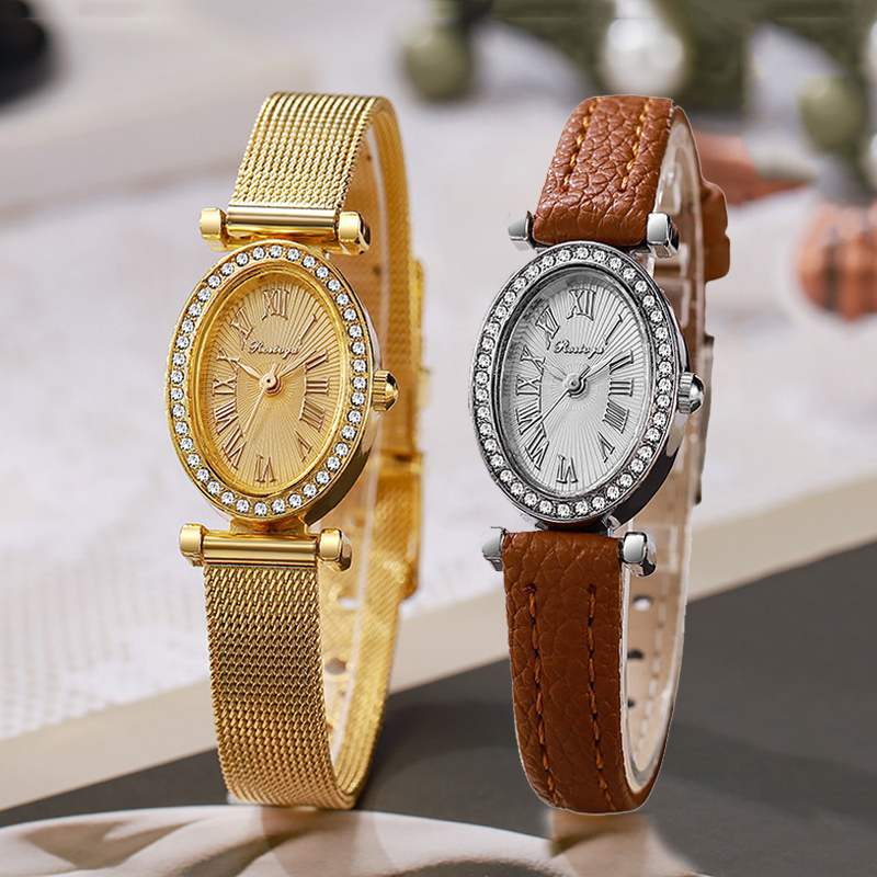 Luxury Watch Women Fashion Ova - đánh giá và giá Luxury Watch Leather Strap