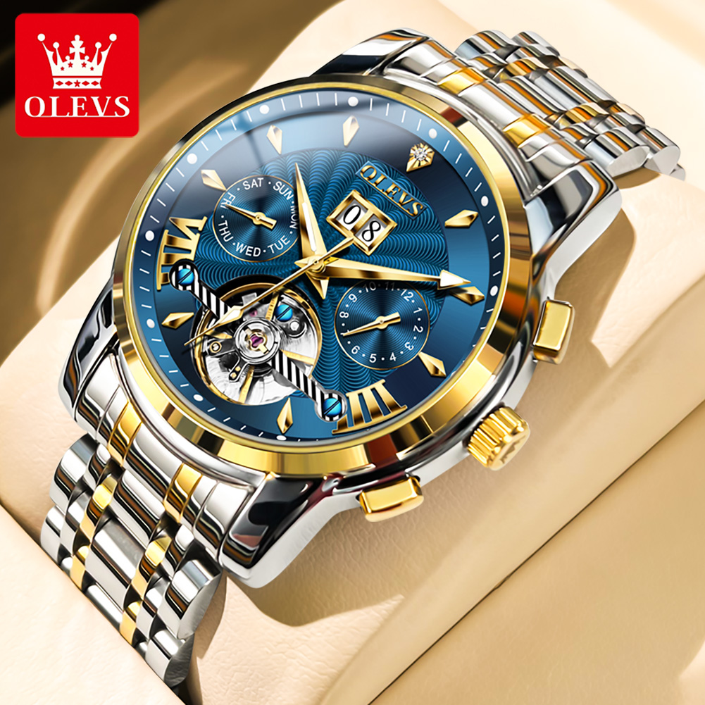 OLEVS Men Watches Luxury Fashi - đánh giá và giá Luxury Watch Strap