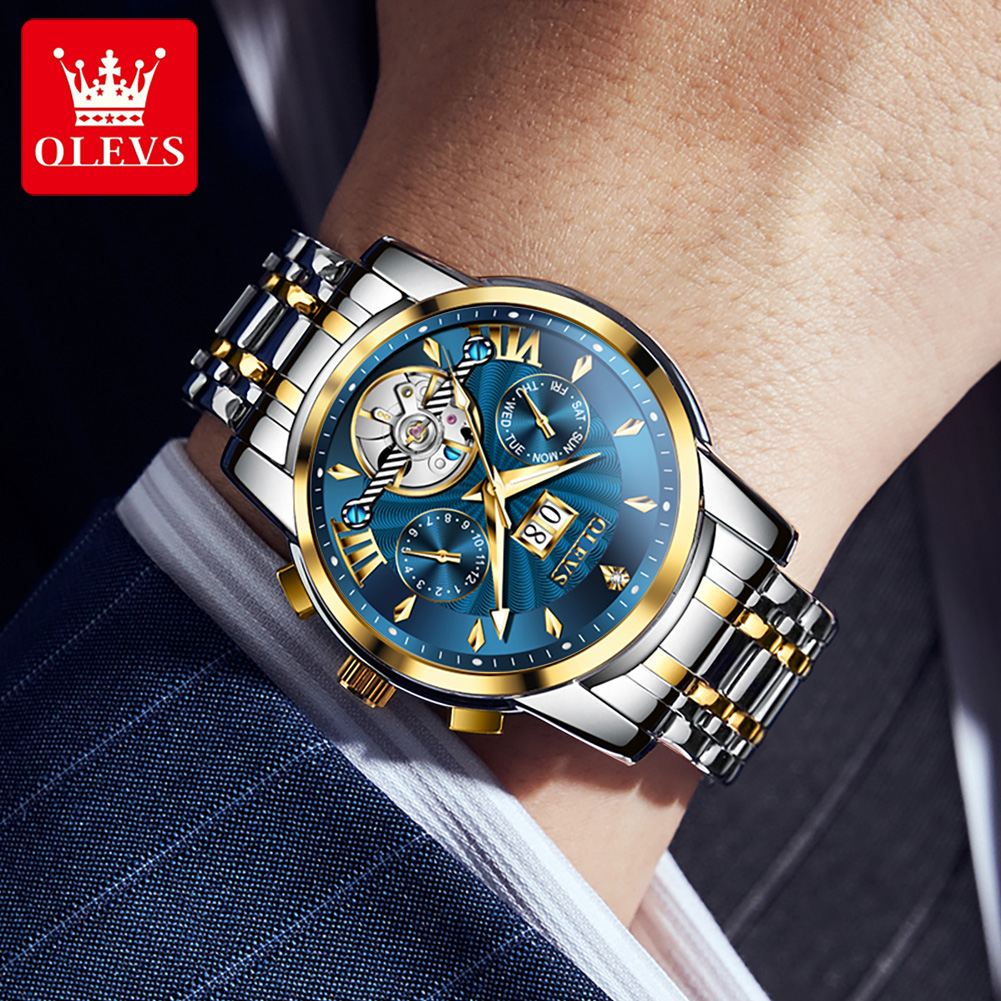 OLEVS Men Watches Luxury Fashi - đánh giá và giá Luxury Watch Strap