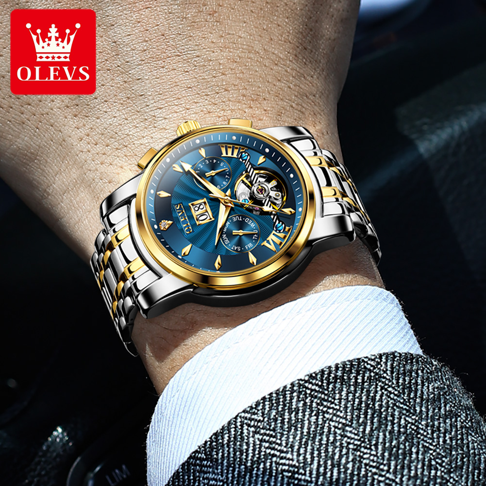 OLEVS Men Watches Luxury Fashi - đánh giá và giá Luxury Watch Strap