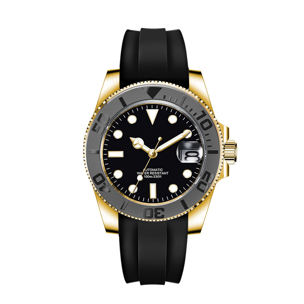Custom logo 40mLuxury NH35/ Mi - đánh giá và giá Luxury Watch Gold