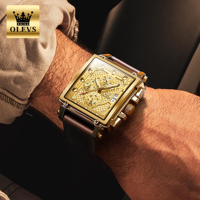 OLEVS Brand Mens Watches Water - đánh giá và giá Luxury Watch Strap