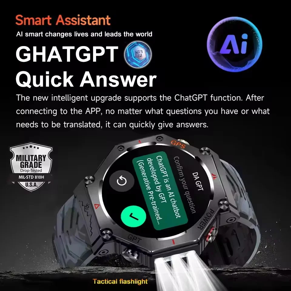 2026 New GPS Smart Watch Built - đánh giá và giá Gmt Dual Timezone Watch