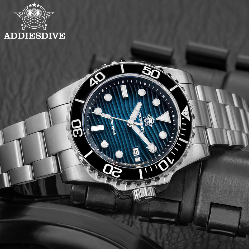 ADDIESDIVE Men's 2115 Quartz W - đánh giá và giá Luxury Watch Strap